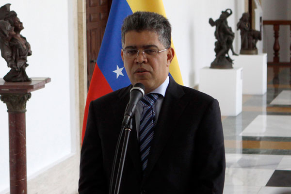 Canciller Elías Jaua reiteró voluntad de diálogo de Venezuela (Foto: Archivo)
