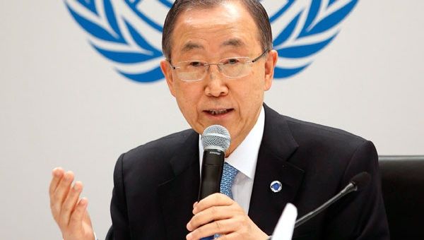 El secretario general de la ONU, Ban Ki-moon, pidió a la comunidad internacional que permitan hacer su trabajo al diplomático Staffan de Mistura. (Foto: Archivo)