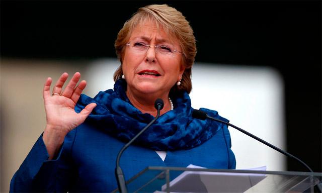 Michelle Bachelet, presidenta de Chile. (Foto: Reuters)
