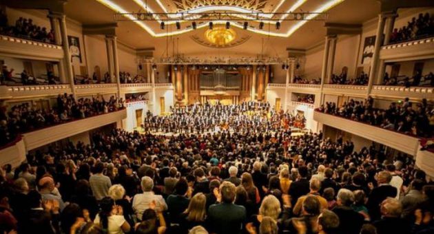 La Orquesta Sinfónica Simón Bolívar llenó por segundo día consecutivo la Sala Henry Le Boeuf del Palacio de Bellas Artes de Bruselas (Bélgica)