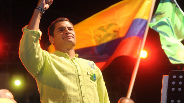 Durante el mandato de Rafael Correa se ha fortalecido el Estado ecuatoriano.