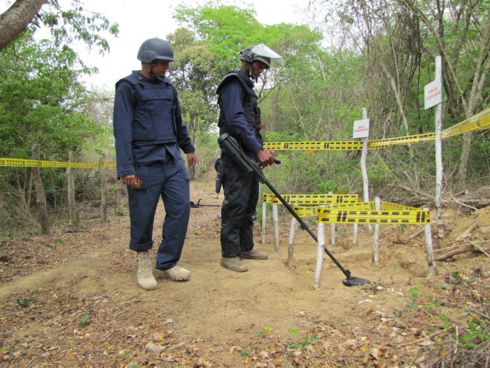 Las minas antipersonas han dejado más de 11 mil víctimas.