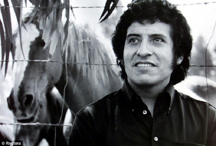 Famed folk singer Victor Jara was arrested and killed by soldiers shortly after the 1973 coup led by Augusto Pinochet.