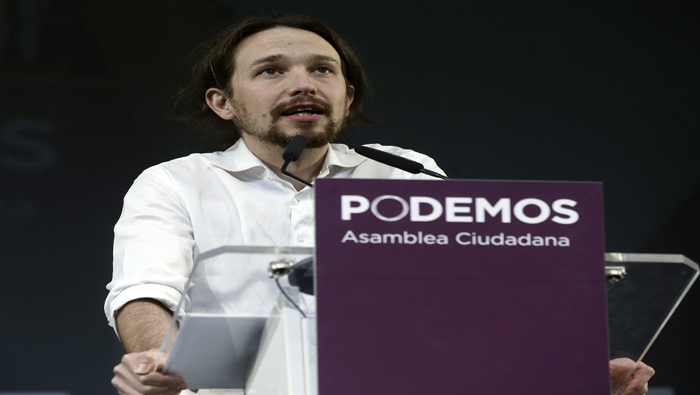 El representante de Podemos señaló que de llegar al poder tomaría medidas para endurecer las penas contra los delitos de fraude.