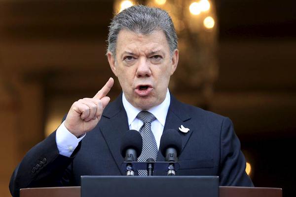 Santos manifestó que esta ha sido una acción legítima del Estado y defensa y protección de la ciudadanía.