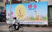 En las calles de Vietnam permanece presente la imagen del “Tio Ho” ya sea en pancartas o bustos.