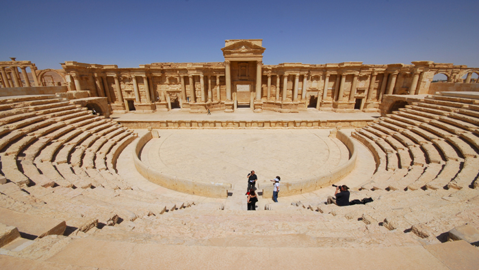 Las ejecuciones se produjeron en el anfiteatro de Palmira.