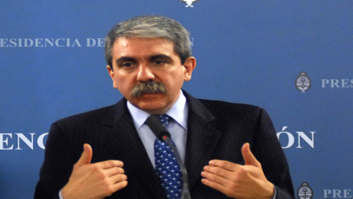 El jefe de Gabinete Aníbal Fernández dio los anuncios.