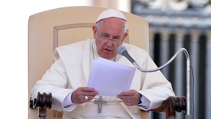 El papa Francisco señala que el clima es un bien común de todos y para todos.