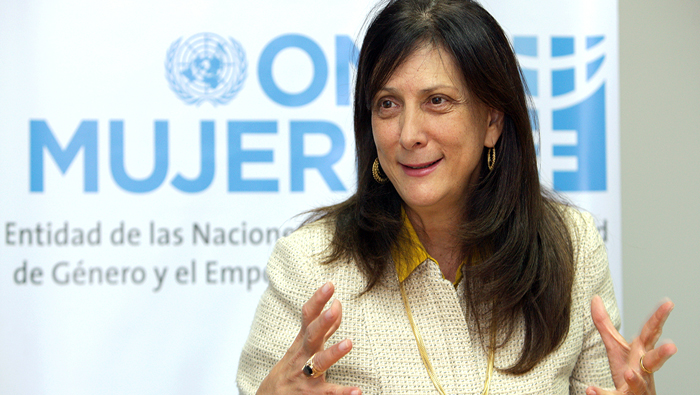 La brasilera Luiza Carvalho es la directora regional de ONU-Mujeres para la región.
