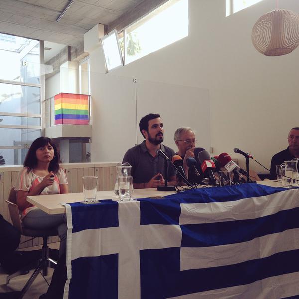 Las formaciones de izquierda llamaron a los griegos a oponerse a la austeridad.