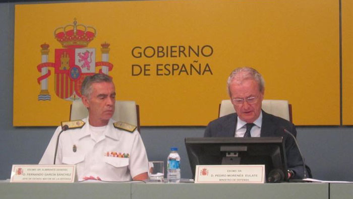 El ministro de Defensa español aseguró que el país demuestra el compromiso asumido con la OTAN.