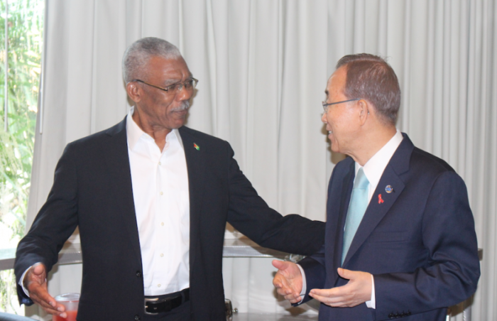 Ban Ki-moon expuso a Gragner la postura de Venezuela y éste rechazó la reactivación de la figura del buen oficiante.