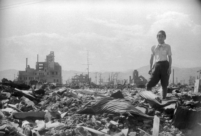 La ciudad de Hiroshima fue escenario del primer bombardeo atómico de la historia.