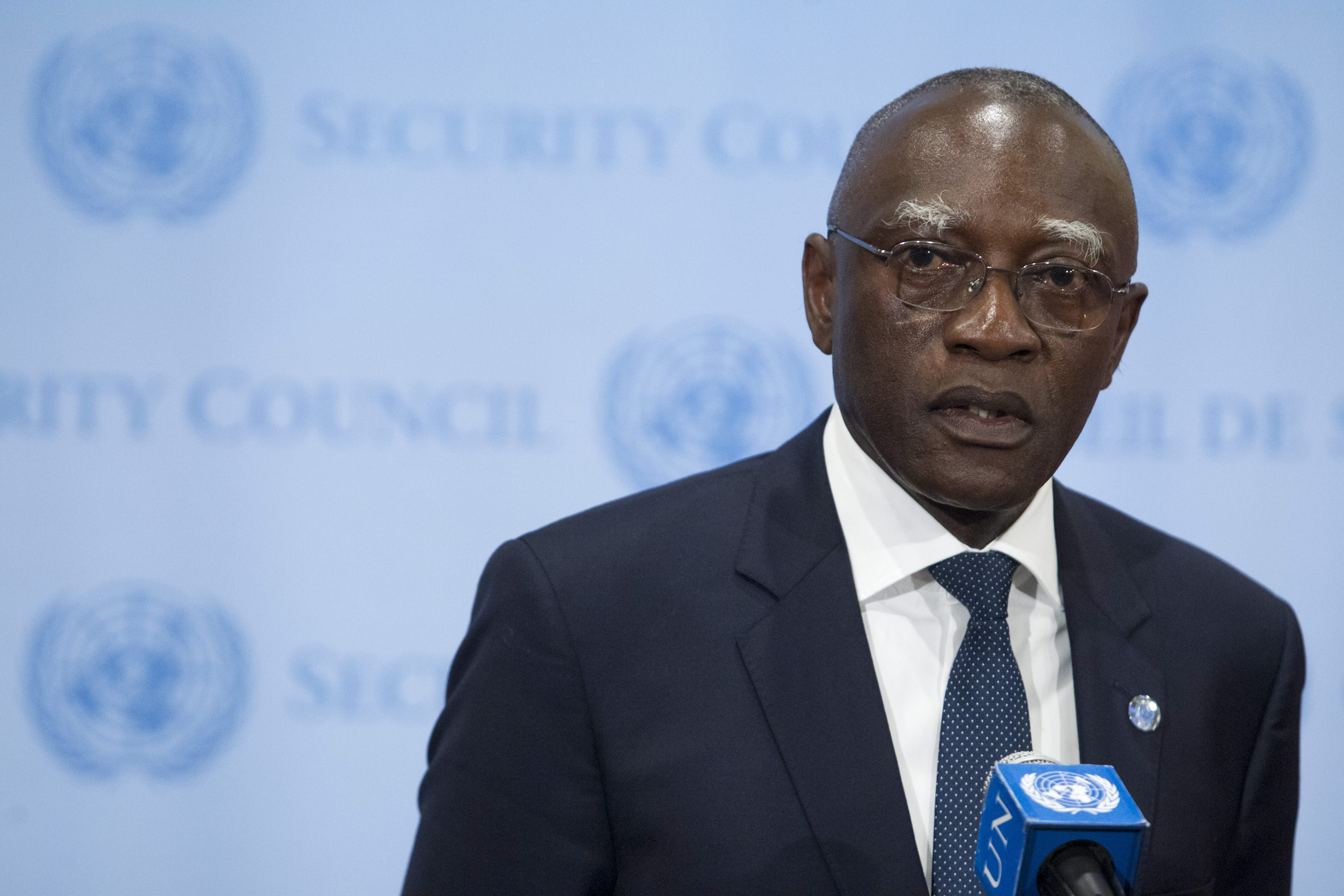 Babacar Gaye presentó su renuncia al cargo por solicitud del secretario general de la ONU.