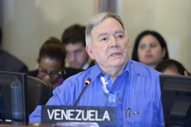 Roy Chaderton, embajador de Venezuela ante la OEA.