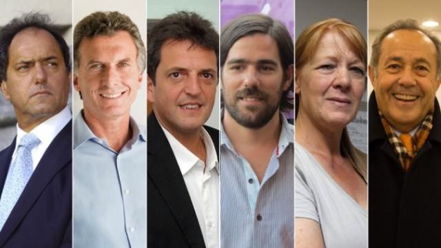 Los seis candidatos presidenciales realizaron actos en diferentes puntos del país.