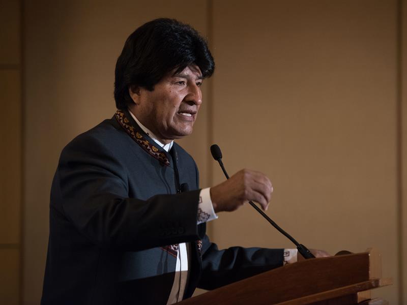 El presidente de Bolivia, Evo Morales compartirá en Europa con diferentes movimientos sociales.