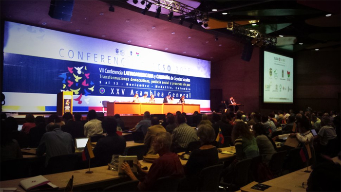 El proceso de paz en Colombia es uno de los temas principales en la Conferencia latinoamericana de Ciencias Sociales