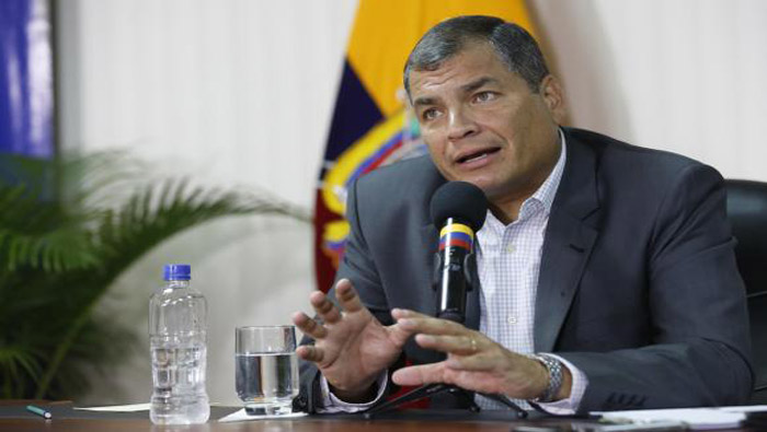 El presidente Rafael Correa informó que no hay alerta de tsunami en Ecuador.