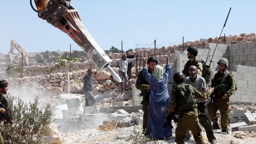 Israel alega que la construcción de las viviendas en la Cisjordania ocupada es ilegal.