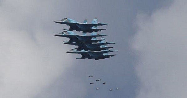Russian warplanes flew too close to a U.S. warship causing outrage in Washington.