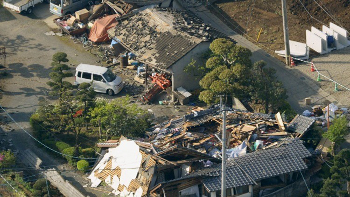 El pasado jueves al menos nueve personas perdieron la vida en un terremoto de magnitud 6,0 registrado en la isla de Kyushu.