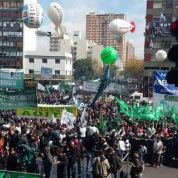 Los trabajadores argentinos repudiaron a Macri en las calles