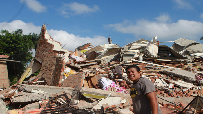 La provincia de Manabí fue la zona más afectada por el terremoto del 16 de abril.
