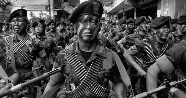 Faces of war. These men and many more were trained by the CIA to carry out a bloody coup in Guatemala in 1954.