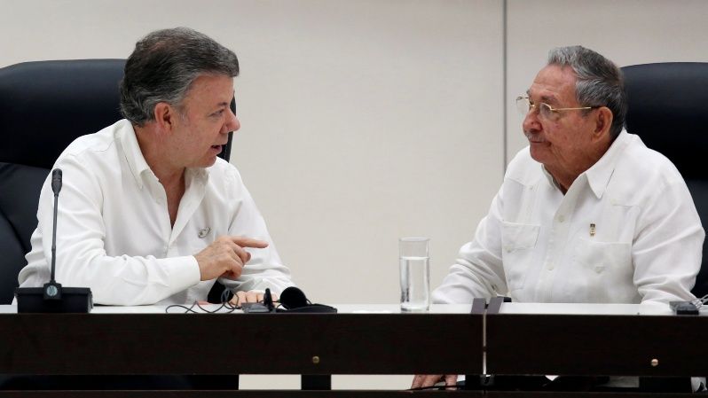 Juan Manuel Santos indicó que el acuerdo de este jueves es el paso más definitivo hacia la paz.