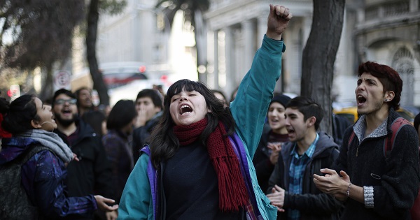 Students in Chile have previously held strikes against educational reforms