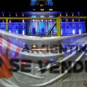 “Argentina no se vende”, la protesta contra el Mini Davos en Buenos Aires