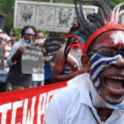 West Papuan Pro-Independence supporters