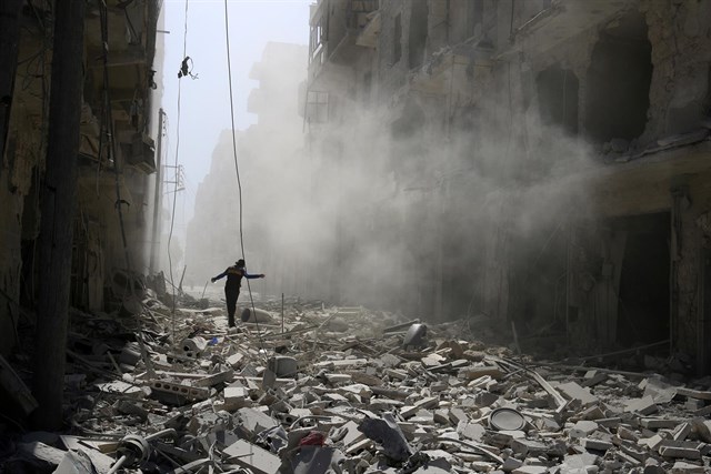 Alepo es una de las ciudades más castigadas por el conflicto armado en Siria.