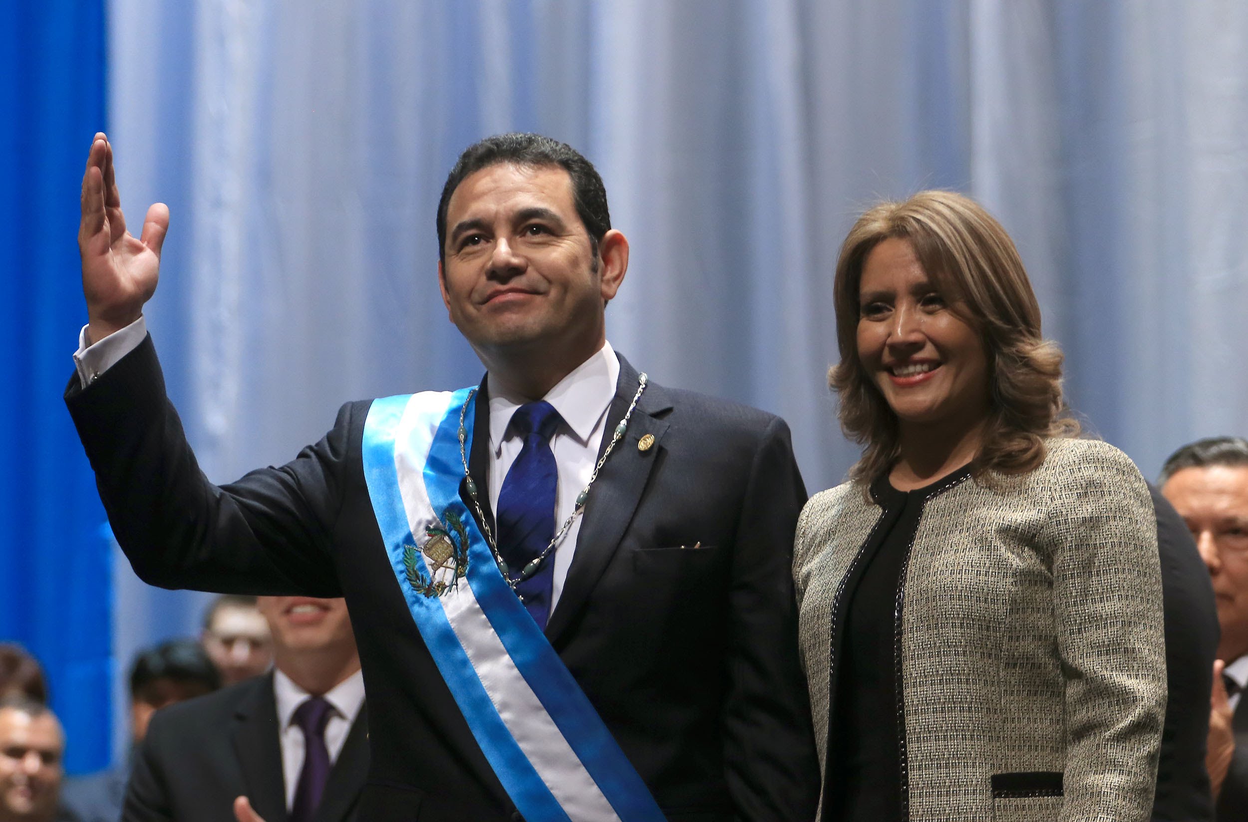 Jimmy Morales asumió el Gobierno de Guatemala el 15 de enero de 2016