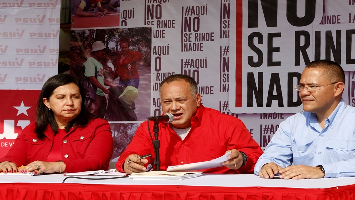 Diosdado asegura que el pueblo venezolano aspira que Parlamento acabe con la guerra económica