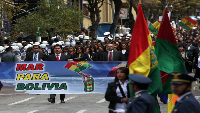 En el año 2014, la Corte Internacional de Justicia falló a favor de la demanda marítima boliviana.