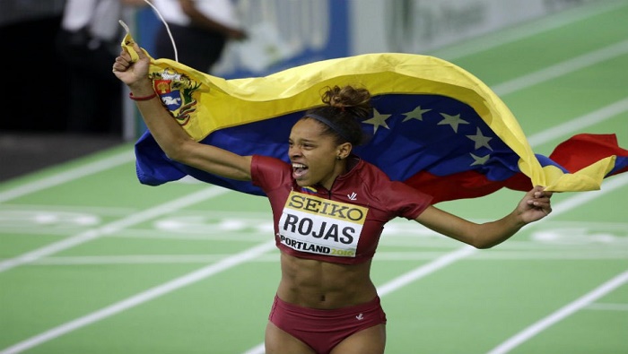 La atleta venezolana obtuvo una carrera de 17 pasos en lugar de 11.