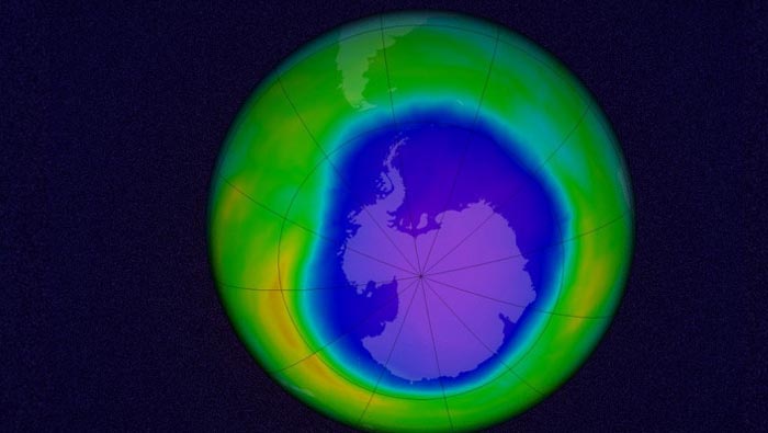 Científicos estiman que el agujero en la capa de ozono desaparecerá en el 2050.