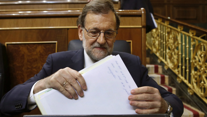 Rajoy intenta dar una imagen de estabilidad en la eurozona.