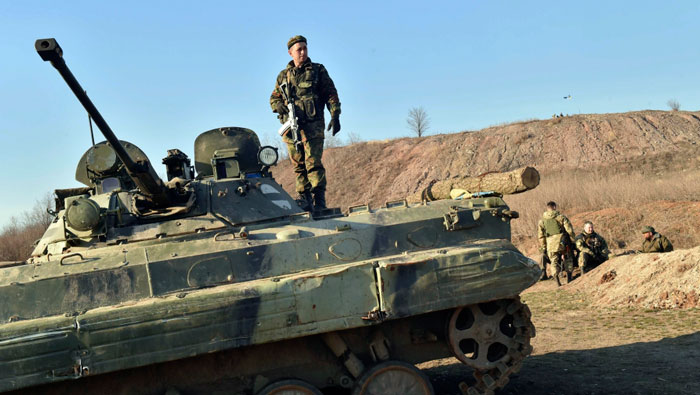 El ejército ucraniano atacó una ciudad periférica de Donetsk