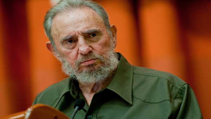 Former Cuban President, Fidel Castro.