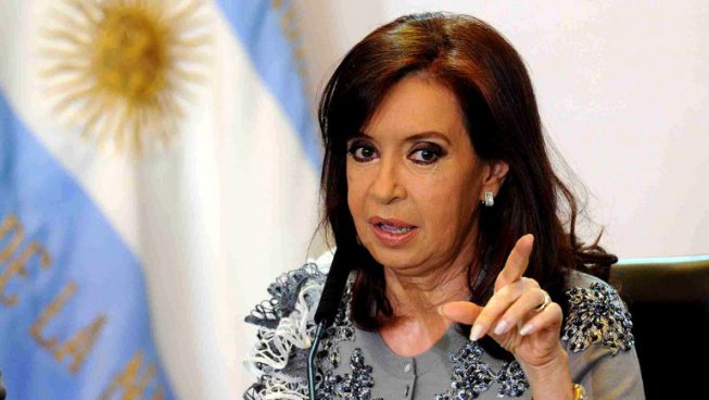 Cristina Fernández de Kirchner, presidenta de Argentina desde 2007 a 2015.