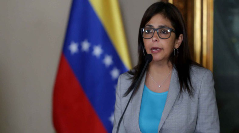 La canciller venezolana ratificó que su país sigue en ejercicio de la presidencia pro tempore del Mercosur, un puesto que pretende usurpar Argentina.