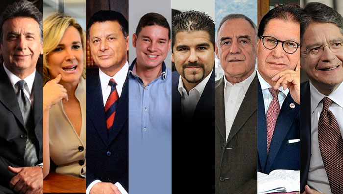 Candidatos presidenciales de Ecuador