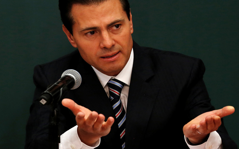 EPN alcanzó el nivel más bajo de aceptación de todos los presidentes de México.