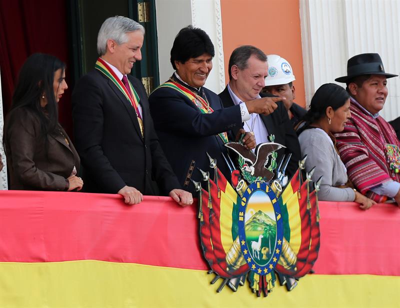 García Linera asumió las riendas de Bolivia mientras Evo Morales participa en la V Cumbre de la Comunidad de Estados Latinoamericanos y Caribeños (CELAC).