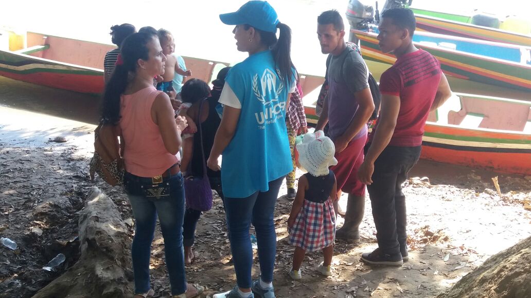La Agencia de la ONU para los Refugiados (Acnur) ayuda a Venezuela para atender a refugiados colombianos.