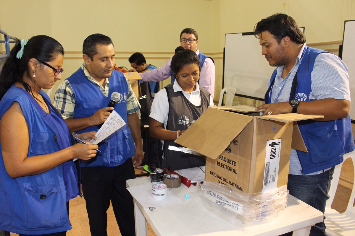 Ecuador a la espera de los resultados finales de elecciones del pasado 19 de febrero.